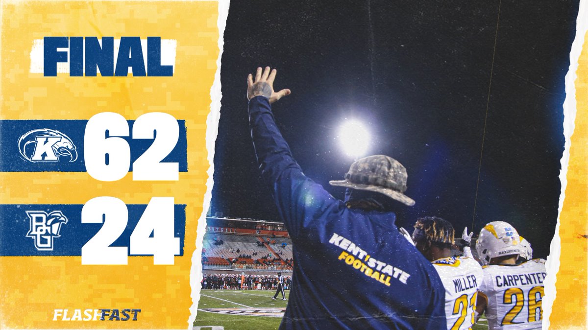 KentStFootball's tweet photo. Dub secured 🔒
#FlashFAST | #BTA https://t.co/lroBGWwJQp