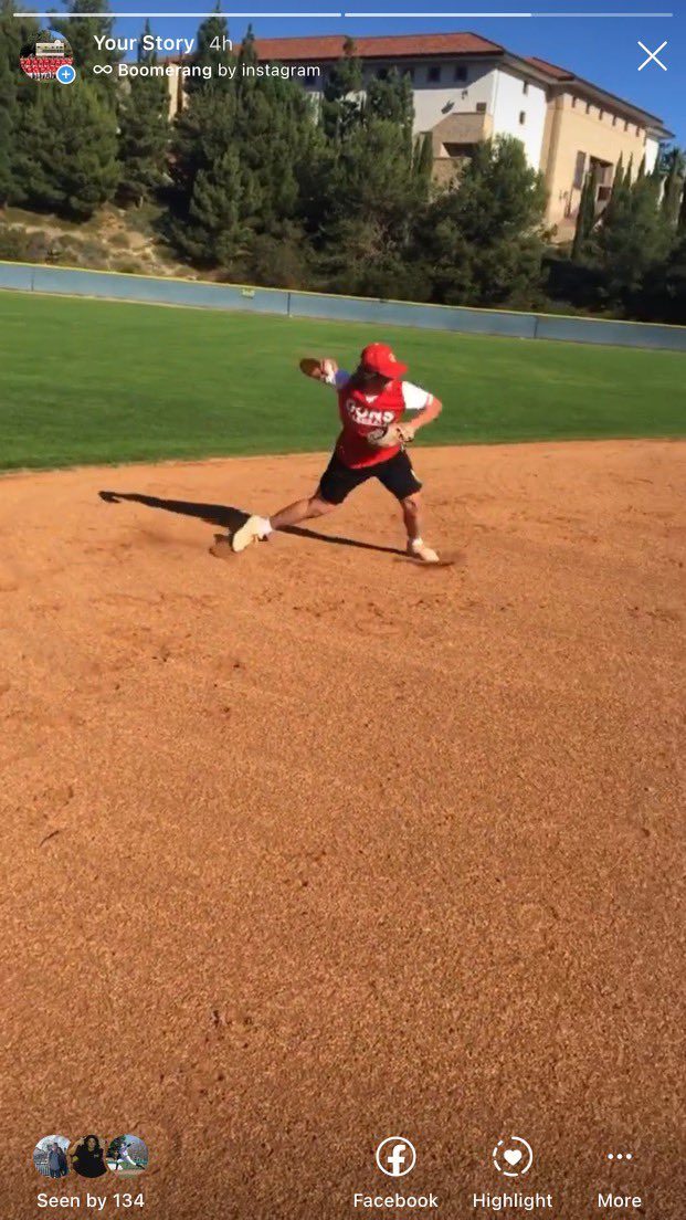 CCHSBaseball7's tweet photo. First time on the field since March 12.  First step towards the ultimate goal!! https://t.co/cmUsE9grFn