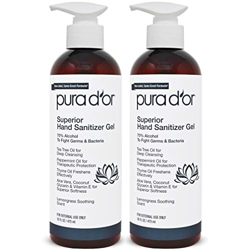 ItsJustShopping's tweet photo. Best Seller - PURA D’OR Hand Sanitizer Gel LEMONGRASS Scent 2 PACK-16oz each = 32oz Total. 70% Alcohol Kills 99% Germs w/Aloe Vera, Tea Tree: Waterless Deep Cleansing Moisturizing Soothing, Fights Germs &amp; Bacteria https://t.co/bz7IrsypK1 via @ItsShopBox1 https://t.co/vjDjncytoT