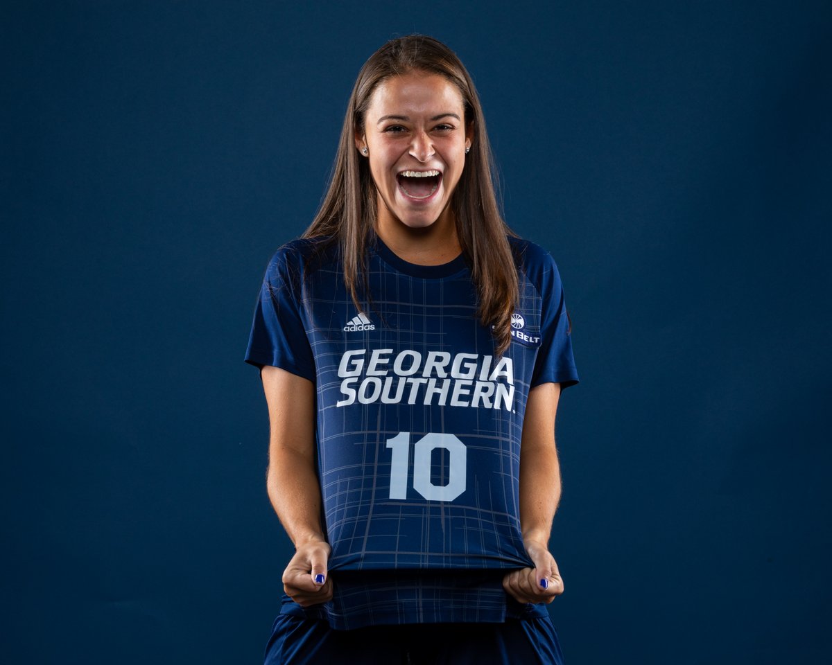 GSAthletics's tweet photo. 𝐅𝐢𝐫𝐬𝐭 𝐓𝐞𝐚𝐦 𝐀𝐥𝐥-@SunBelt 

@marcelam0211 

#HailSouthern | @GSAthletics_WSO https://t.co/151U3Gm3W3