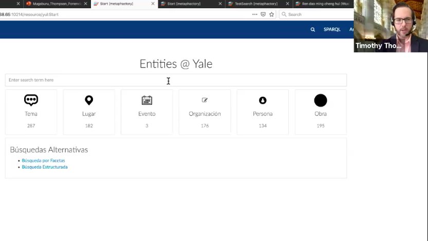 chibiluki's tweet photo. #ForoVirtualDGBSDI-#UNAM
@timathom, Daniel Mugaburu, @yalelibrary
#BIBFRAME #LD4P2 @metaphacts
Enlazar entidades, no registros. ๐๐ https://t.co/h4Q0AW4iU3