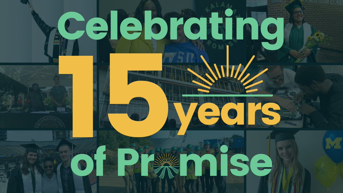 KzooPromise's tweet photo. On Nov 10, 2005, Dr. Janice Brown announced to the Kalamazoo Public School board and the Kalamazoo community The Kalamazoo Promise, a commitment to generously fund post-secondary education for all KPS high school graduates who meet minimum enrollment and residency requirements. https://t.co/v0UZIjBb2W