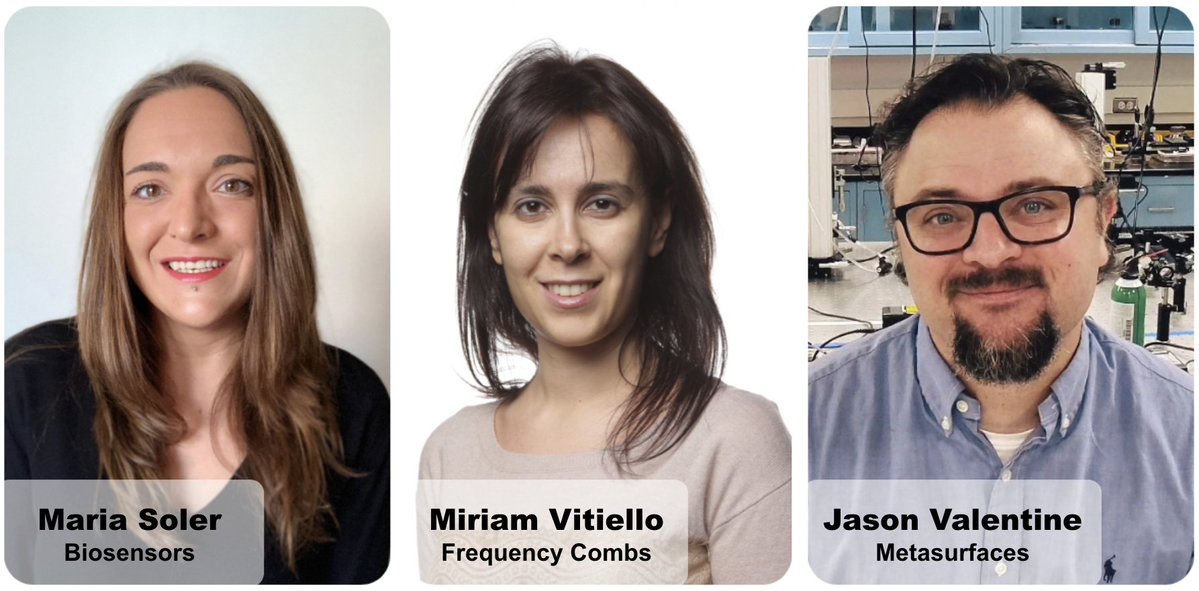 PhotonicsMeetup's tweet photo. We are proud to introduce the invited speakers of #POM21ja. To take part in this #free #photonics online conference, register
https://t.co/733C64wn66 
and submit an abstract by Dec 1st
https://t.co/wT4n3SuSZp
#phdlife #Metamaterials #AI @GradSlack @PhotonicsMedia @SPIEstudents https://t.co/BB213OYymv