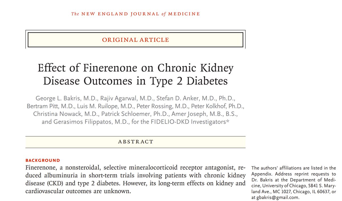 Edgar V. Lerma 🇵🇭 (@edgarvlermamd) on Twitter photo In patients with CKD & type 2 diabetes, treatment w/ finerenone resulted in risks of CKD progression & CV events (vs placebo) #NephJC #Nephpearls
#VisualAbstract by <a href="/whatsthegfr/">Michelle Lim</a>
nejm.org/doi/full/10.10… In patients with CKD & type 2 diabetes, treatment w/ finerenone resulted in risks of CKD progression & CV events (vs placebo) #NephJC #Nephpearls
#VisualAbstract by <a href="/whatsthegfr/">Michelle Lim</a>
nejm.org/doi/full/10.10…