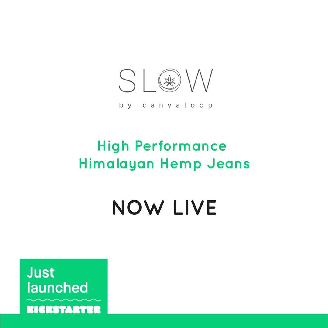 canvaloop's tweet image. The day has finally arrived! Slow - High Performance Himalayan Hemp Jeans is now live on @kickstarter ! ☘️
Go get your pair now: bit.ly/slowjeans