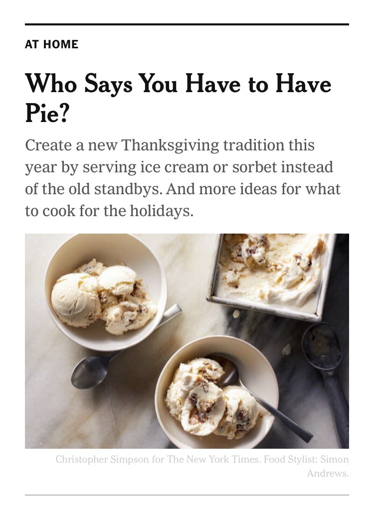 When did we become anti-pie??