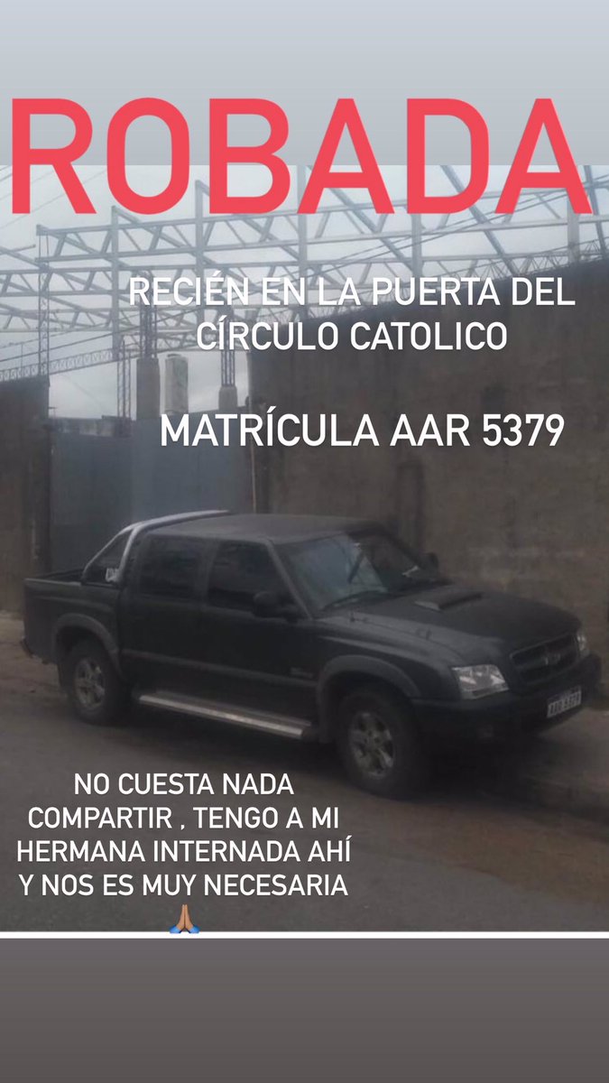 Por favor gente , tengo a mi hermana internada ahí y viven en Tala . Mi cuñado no puede quedarse con ella en el hospital y debe viajar todos los días . Ayúdennos 🙏🏽