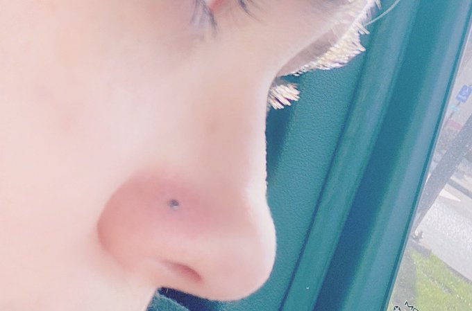 I pierced the other side of my nose today https://t.co/UGry7U6rnn
