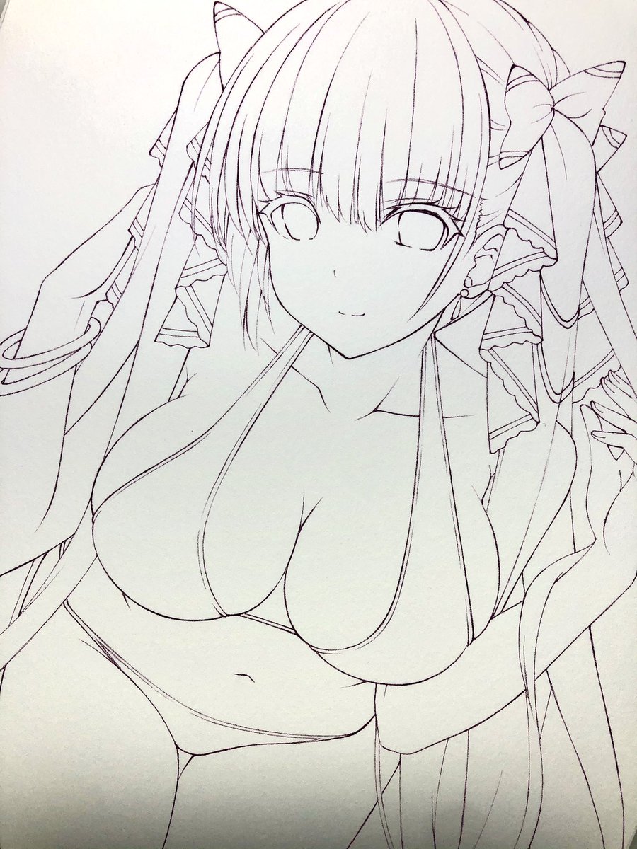 フォーミダブルさん描いてます。
ペン入れまで終わりました。
#アナログ #フォーミダブル
#アズールレーン #アズレン #水彩
#おっぱい #アナログ #アクリル
#イラスト好きさんと繋がりたい 
#絵描きさんと繫がりたい 
#誰か優しい人が拡散してくれてフォロワーさんが増えるらしい 