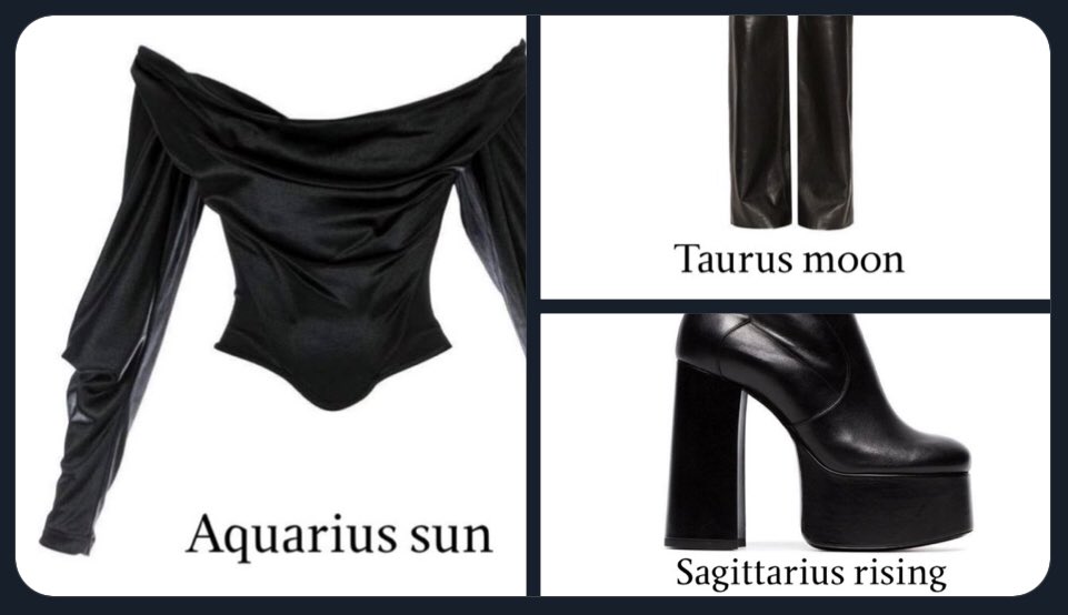 Really loving these polar opposite looks I've been given because of prompts. Princess who stabs you in her delicate dress and her sexy goth gf in the platform shoes