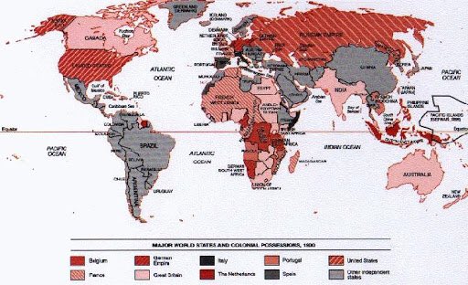 WWI was not about freedom, democracy, human rights, it was about empire. Germany was a rising capitalist empire that needed to expand but Britain, France, US had carved up the globe for themselves. The war was about who should control Africa, Asia, and esp the Middle East. (6)