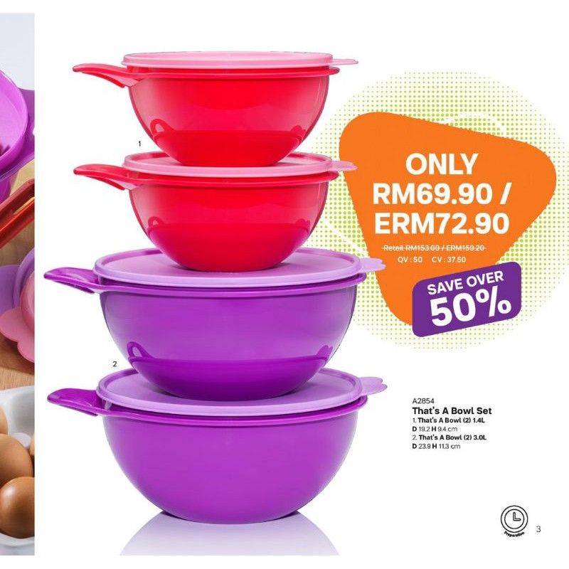 nabilfakhri3's tweet photo. I'm selling Tupperware That's A Bowl for RM17.30. Get it on Shopee now! https://t.co/vmSnEcaWLI #ShopeeMY https://t.co/Z745GNqVyp