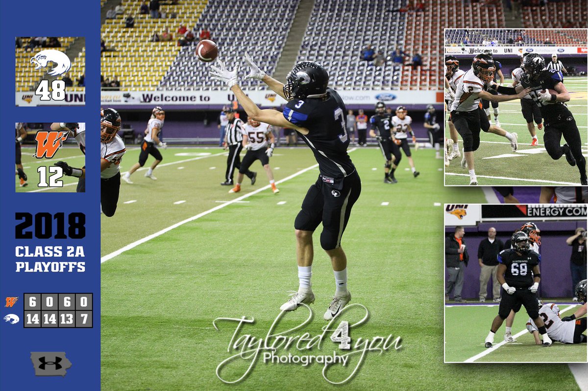 OTD
November 10, 2018 
|FB| The Nighthawks defeated the Waukon Indians 48-12 in the Stte Semi-Finals. With that win they advanced to the school’s 3rd State Championship game appearance (09’ &amp; 16’) in history.