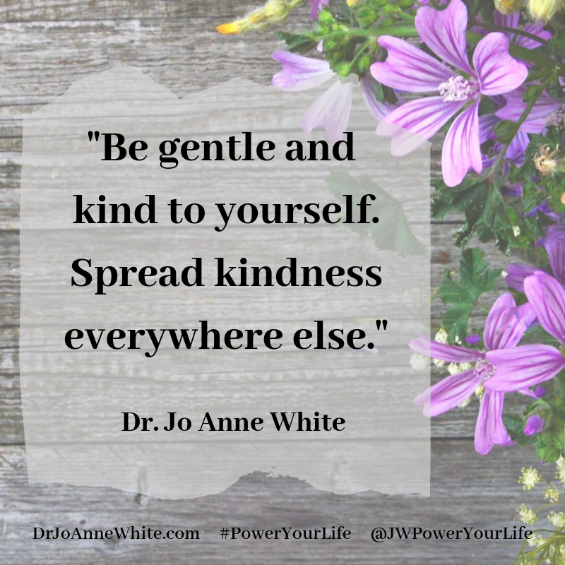 JWPowerYourLife's tweet photo. "Kindness touches many hearts &amp; imparts healing to those who receive &amp; who share its power. Fill your heart with kindness. Shower it on yourself &amp; spread it everywhere else." Dr. Jo Anne White   #poweryourlife #transformation #spreadkindness #healing #bekind #kindtoself #gentle https://t.co/ugfjuWj1MV