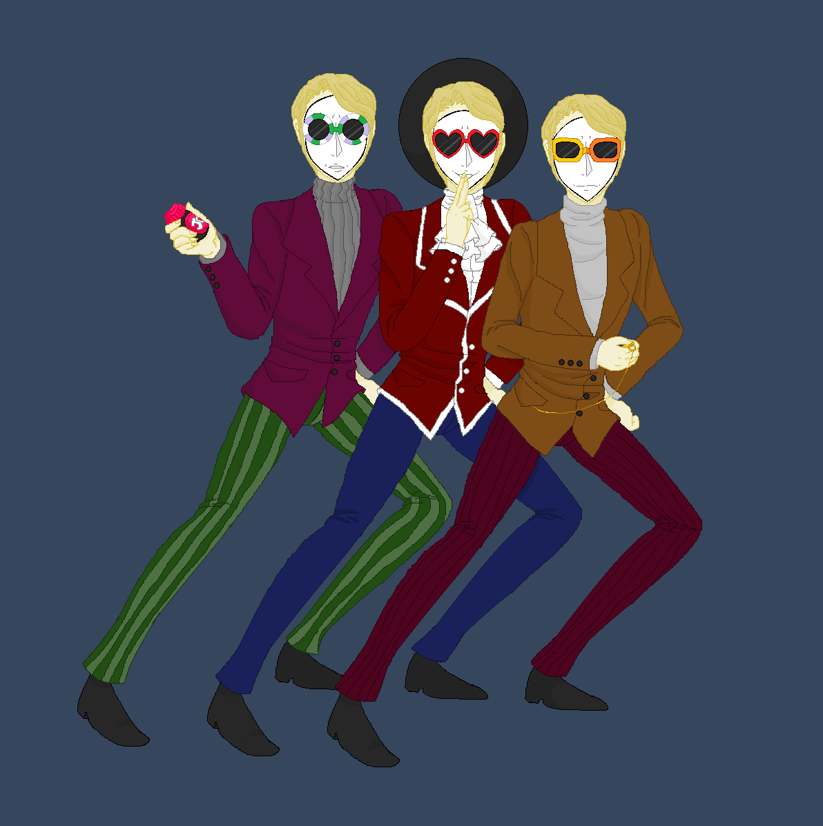 EmptyDollsHouse's tweet photo. #Wehappyfew #Wehappyfewoc #JOY #oc #pinup #fashion #colorful #smile #brightday #suit #dresscoat #1960s #1950s #pixelart #MSPaint #2020timestamp https://t.co/O7njEvwgsU