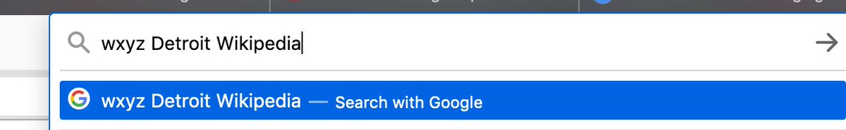 What if you're in, say, Oklahoma, & a student says, "How do I know if this WXYZ is real?" Here's where a quick Wikipedia check comes in handy. 9/10