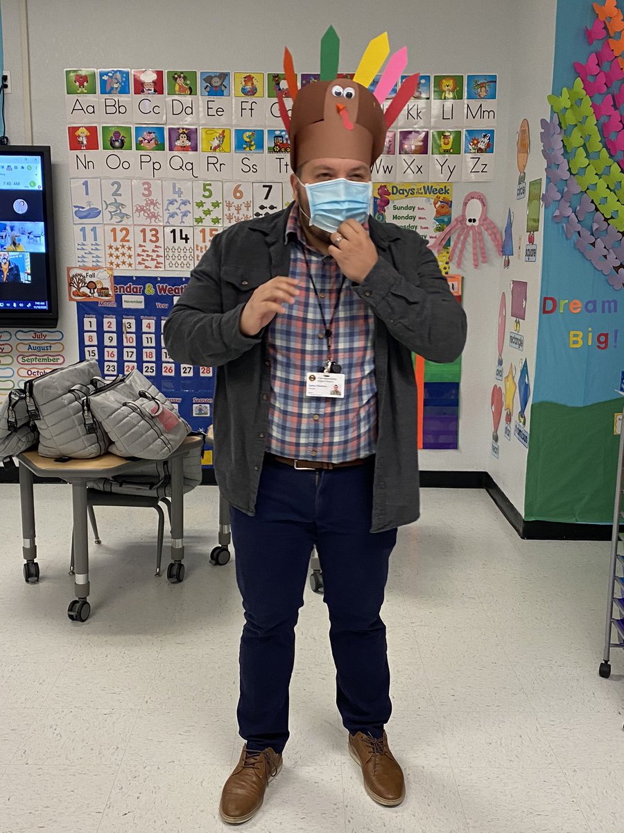 Melissa Aguilar (@meliaguilar121) on Twitter photo Helping Mr. Villalobos get ready for his read aloud this morning and learning how to dance like a turkey. #YoungReaders #CowboyStrong <a href="/LISASAUCEDO4/">Lisa Saucedo, M. Ed.</a> @MrV_RSECowboys Helping Mr. Villalobos get ready for his read aloud this morning and learning how to dance like a turkey. #YoungReaders #CowboyStrong <a href="/LISASAUCEDO4/">Lisa Saucedo, M. Ed.</a> @MrV_RSECowboys
