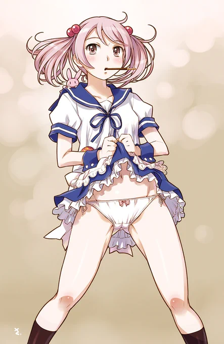 #ポッキーの日
(再掲)これ描いた時はたぶん苺柄が好きじゃなかったんだな。 
