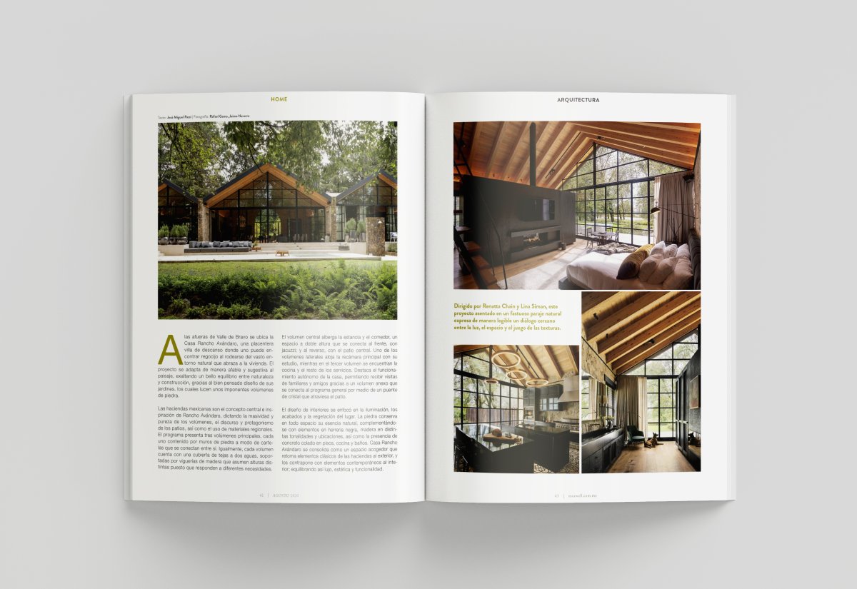 chainsiman's tweet image. Les compartimos la nota de Casa Racho Avándaro en @RevistaMAXWELL. 

Da clic a la nota digital para descubrir acerca de la estética, funcionalidad y lujo que caracterizan este proyecto: bit.ly/3dwktYK

#ChainSiman