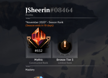 JeffSheerin's tweet photo. One achievement leads to another. What does your latest win streak look like? #AlwaysBeMythic #MTGArena #EatLightningCrapThunder https://t.co/jp8yKH2YYP