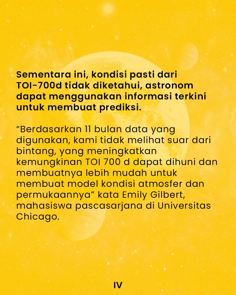 mipaisfun's tweet photo. Temen-temen udah tau belum nih tentang TOI 700 d? Cek yukk https://t.co/LnvkjUt2NK