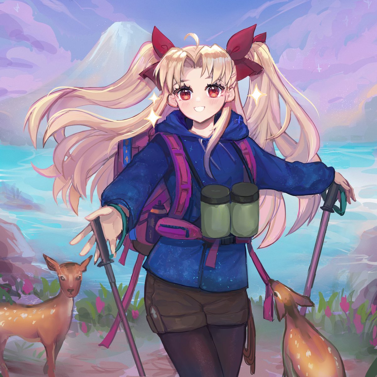 Mikiberryy's tweet photo. Day 4 Catalyst for Ereshkigal
ft. Ereshkigal in 'Heroic Spirit Traveling Outfit" CE
🌲🌤️ https://t.co/D3YJiaG2oC