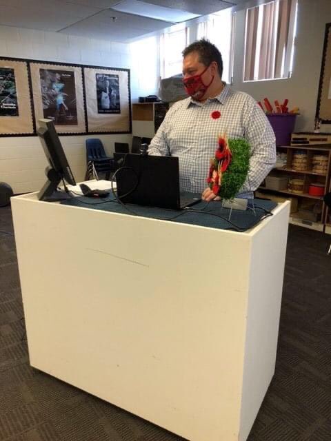 Well, our Remembrance Day service looked quite different today than in years past but it was as meaningful as ever, none the less. Take time tomorrow to remember those who helped keep us safe. <a href="/SchoolColumbia/">Columbia school</a> <a href="/GSSD204/">Good Spirit SD</a>