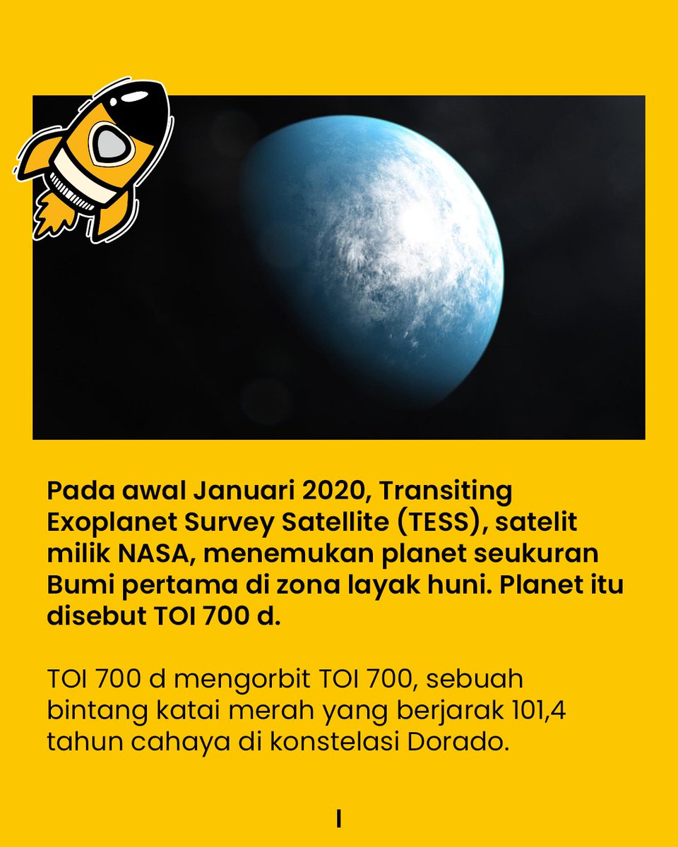mipaisfun's tweet photo. Temen-temen udah tau belum nih tentang TOI 700 d? Cek yukk https://t.co/LnvkjUt2NK