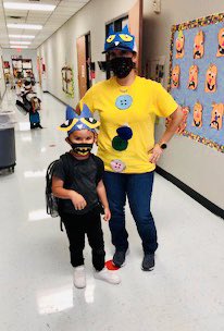 lovethislibrary's tweet photo. We celebrated Children’s Book Week by dressing as our favorite storybook characters today! 
We LOVE to read💗
@aldinelibraries @GarciaLeza_AISD https://t.co/XyywobA08c