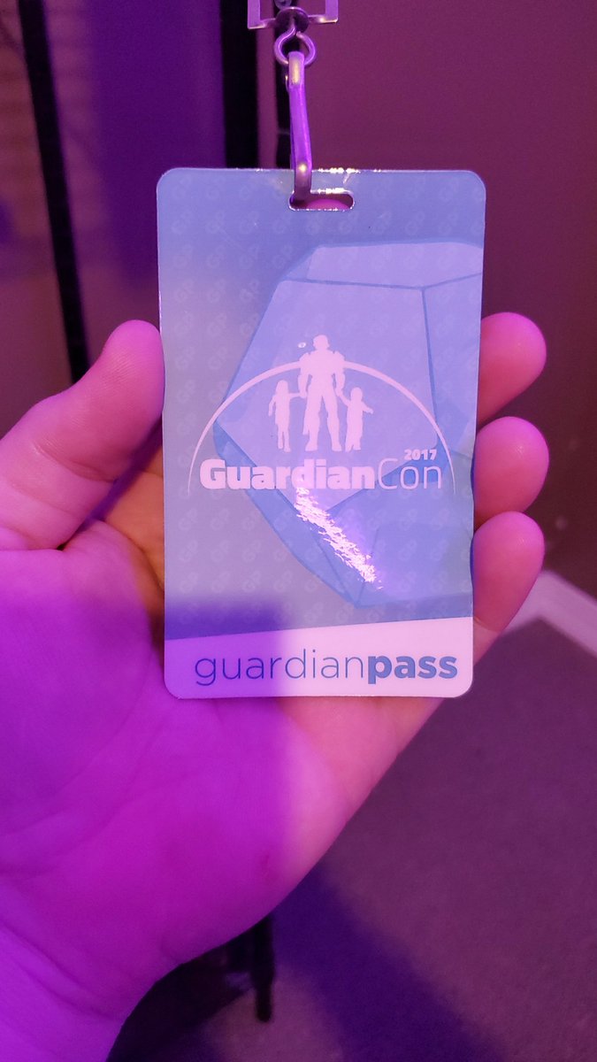 MrHuntinNoobs's tweet photo. Who still have theirs? #GuardianCon 2017 https://t.co/7bSDUnAt3b