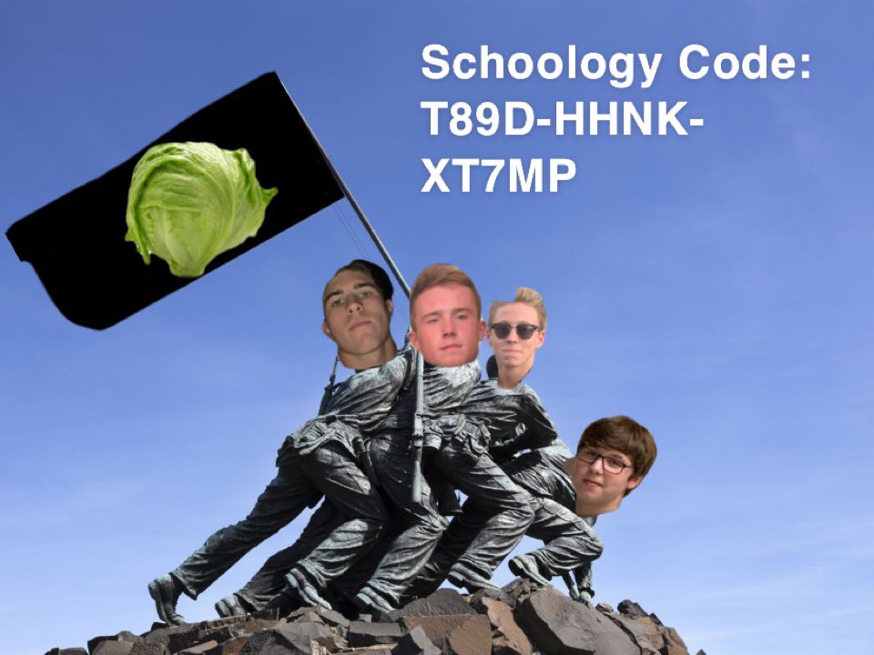 lettuceclub_whs's tweet photo. First Lettuce club meeting of the year. Next Tuesday during learning seminar. If you don’t come we’re gonna assume you eat meat. #LettuceBegin #capitalism @MichelleObama @DouglasEmhoff https://t.co/2eCaStiUQp