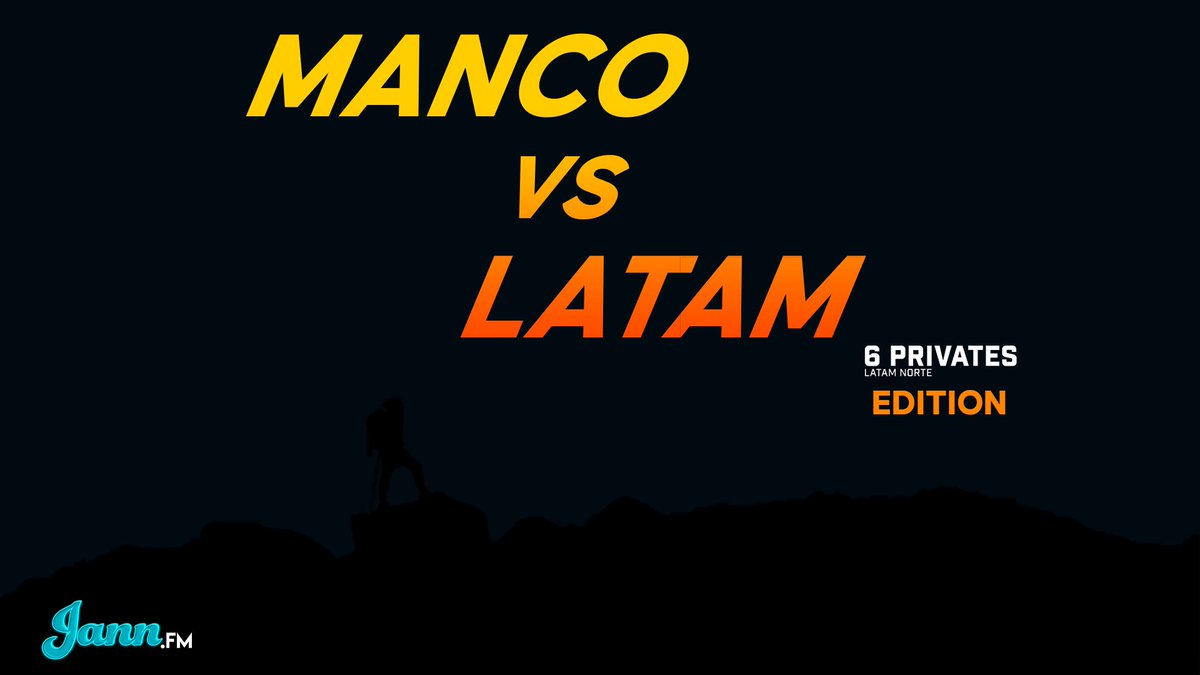 Mañana se estrena Manco vs Latam
twitch.tv/jannbundy
6:00 pm
Recuerden hacer !q en discord.gg/s9ThQEhn para participar.