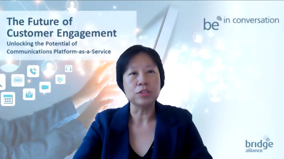 alliance_bridge's tweet photo. "Communications components will be a key component in the digital roadmap of enterprises" - @GeokChwee, Bridge Alliance #bridgeecosystem #beinconversation https://t.co/4AdSm4HuUy