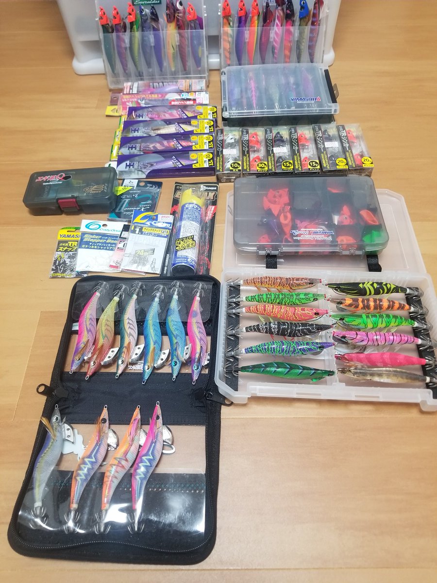 mcwarks1's tweet photo. そろそろ🦑エギング&amp;テイップラン始動しなきゃ😁 https://t.co/5VzuBdNfAs