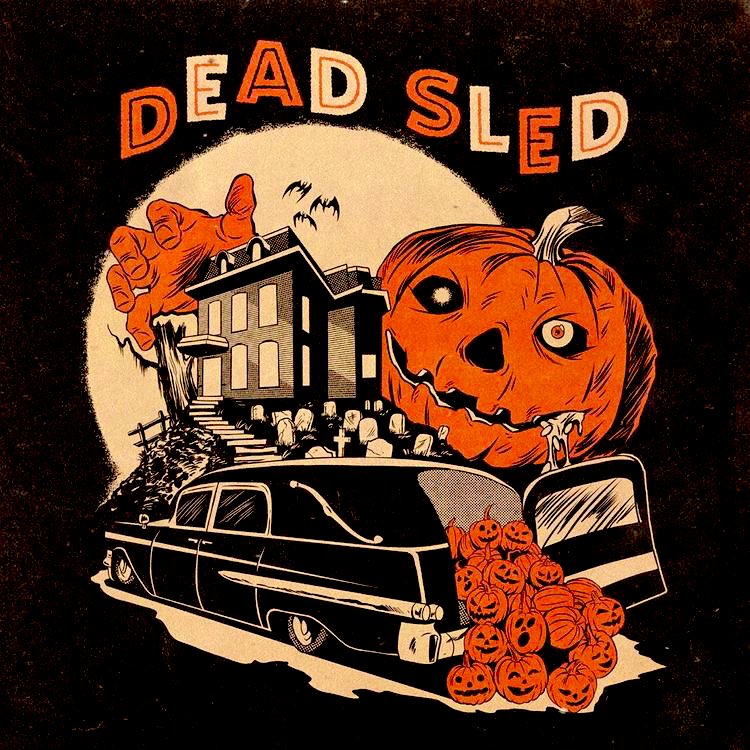 ClubHaunt's tweet photo. Any hearse fans out there? Check out this “Dead Sled” art by Austin Pardun. ⚰️🎃
#terrortuesday #hearselife #deadsled https://t.co/5Qw43tSUFa