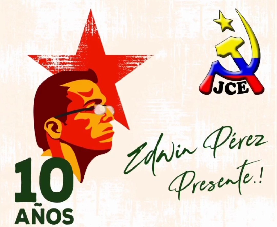 M26Ec's tweet photo. El movimiento M-26 extiende  su abrazo solidario y revolucionario al Partido Comunista del Ecuador y a su Juventud Comunista del Ecuador al  cumplirse 10 Años de la partida del camarada Edwing Pérez secretario general de la JCE asesinado por la fuerzas reaccionarias.
#EdwingVive https://t.co/sj7S6QPZFK