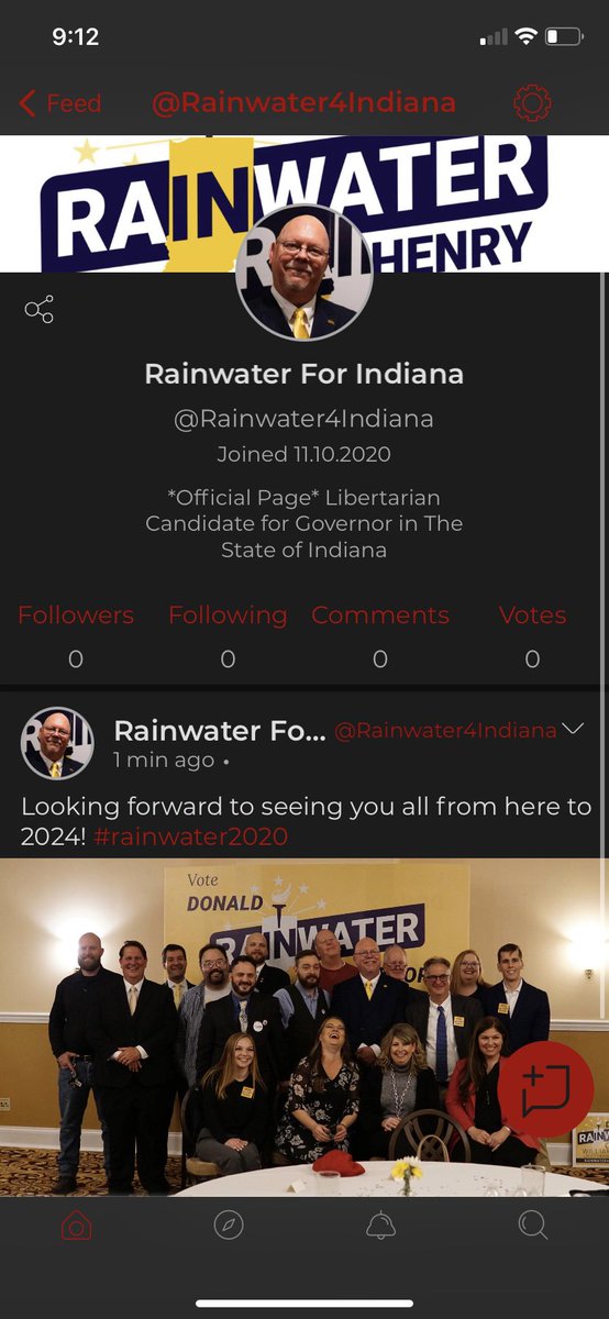 We’re on Parler! (Again)