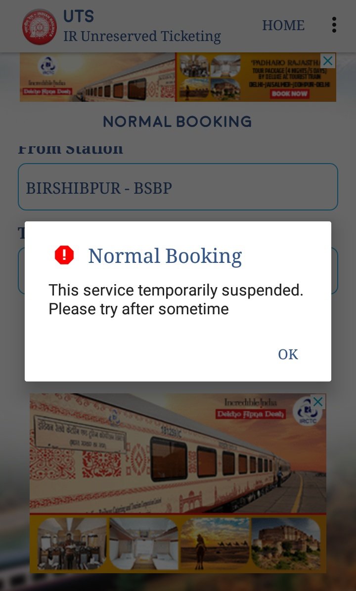Sandip_91's tweet photo. @PiyushGoyal Well done sir, Sub urban train service in West Bengal has been resumed today.But UTS Mobile apps is temporarily suspended. Please take necessary action to start the application as early as possible. https://t.co/o0ab9s8rDc