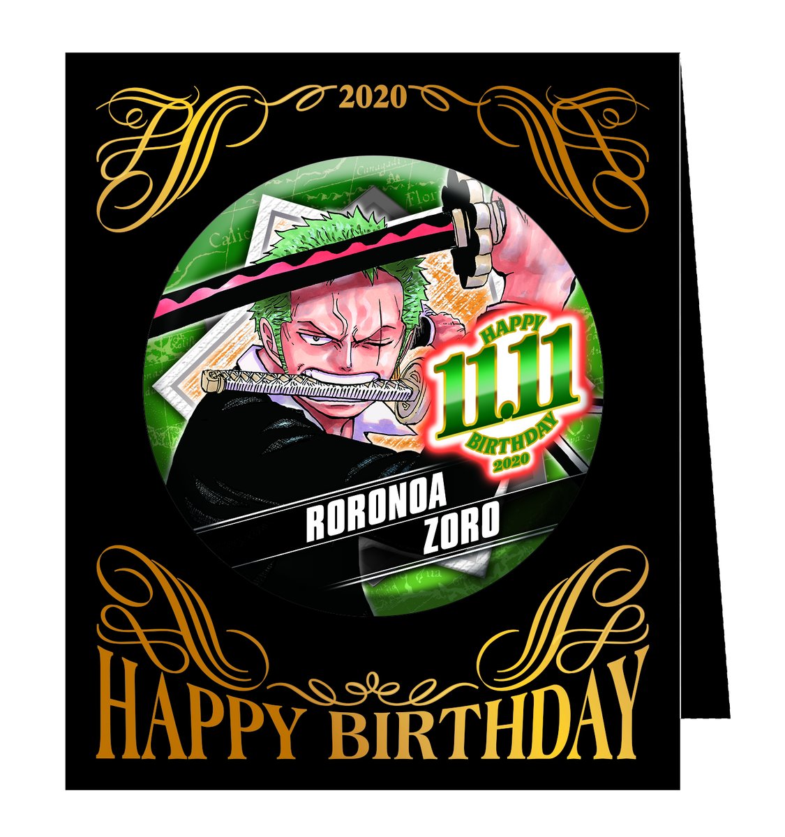 One Piece Com ワンピース 11月11日は目指すは世界一の大剣豪 ロロノア ゾロ の誕生日 ハッシュタグをつけてみんなのお家でお祝いしよう Onepiece ゾロ誕生祭