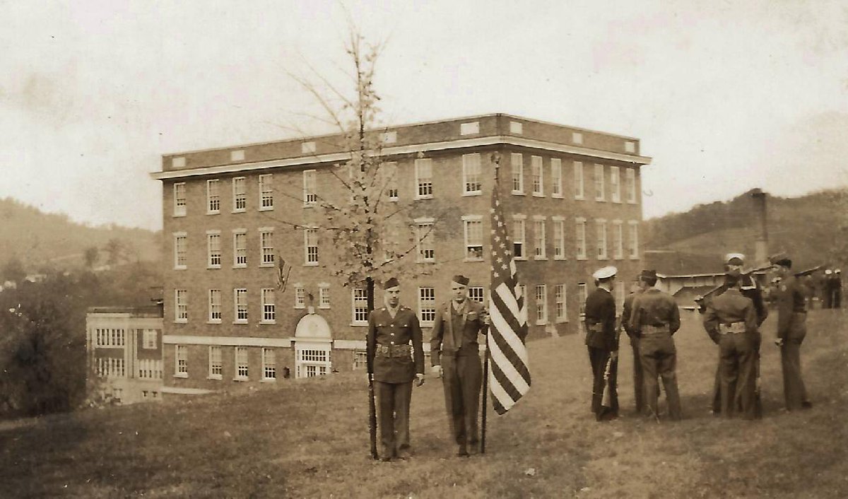 Right out of the service he went to Glenville St College on the GI Bill. I wanted to do this to show you what Veteran's Day 1946 looked like on campus. The building in the 2nd pic is the science building. 15 years later, he taught there on the 3rd floor.4/