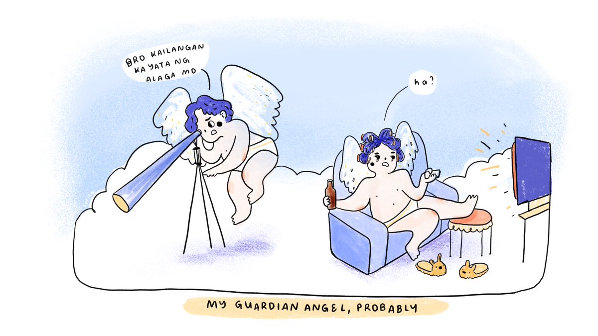 my guardian angel, probably 