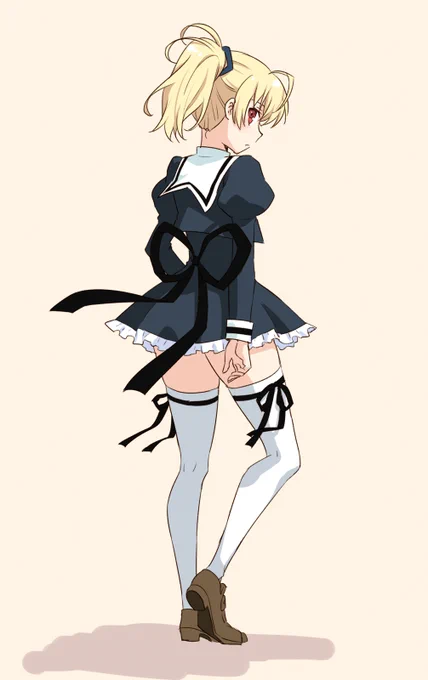 アサルトリリィの安藤鶴紗ちゃん～
みんな尻と太ももがデカいアニメでとても良いです… 