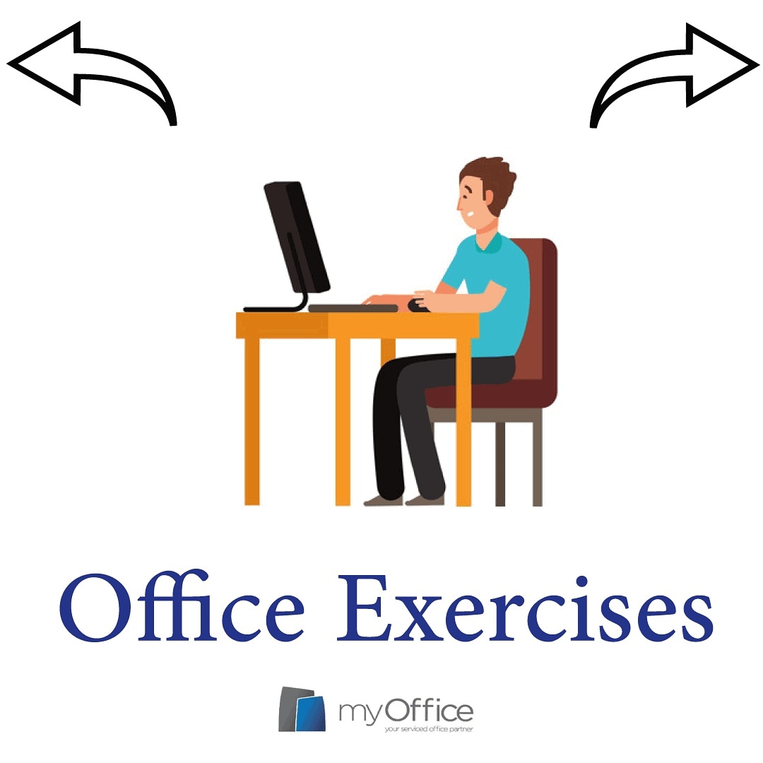 Zbc_Center's tweet photo. Our 10 favorite #office_exercises that you can do in 10 minutes:

Triceps Dips.

Arm Pulses.

Arm Circles.

Chair Squats.

Calf Raises.

Seated Bicycle Crunches.

Lower-Abs Leg Lifts.

Neck Rolls.
 #sevicedoffices #officedesk
#officelife #exercise https://t.co/W3Jcz74xxw