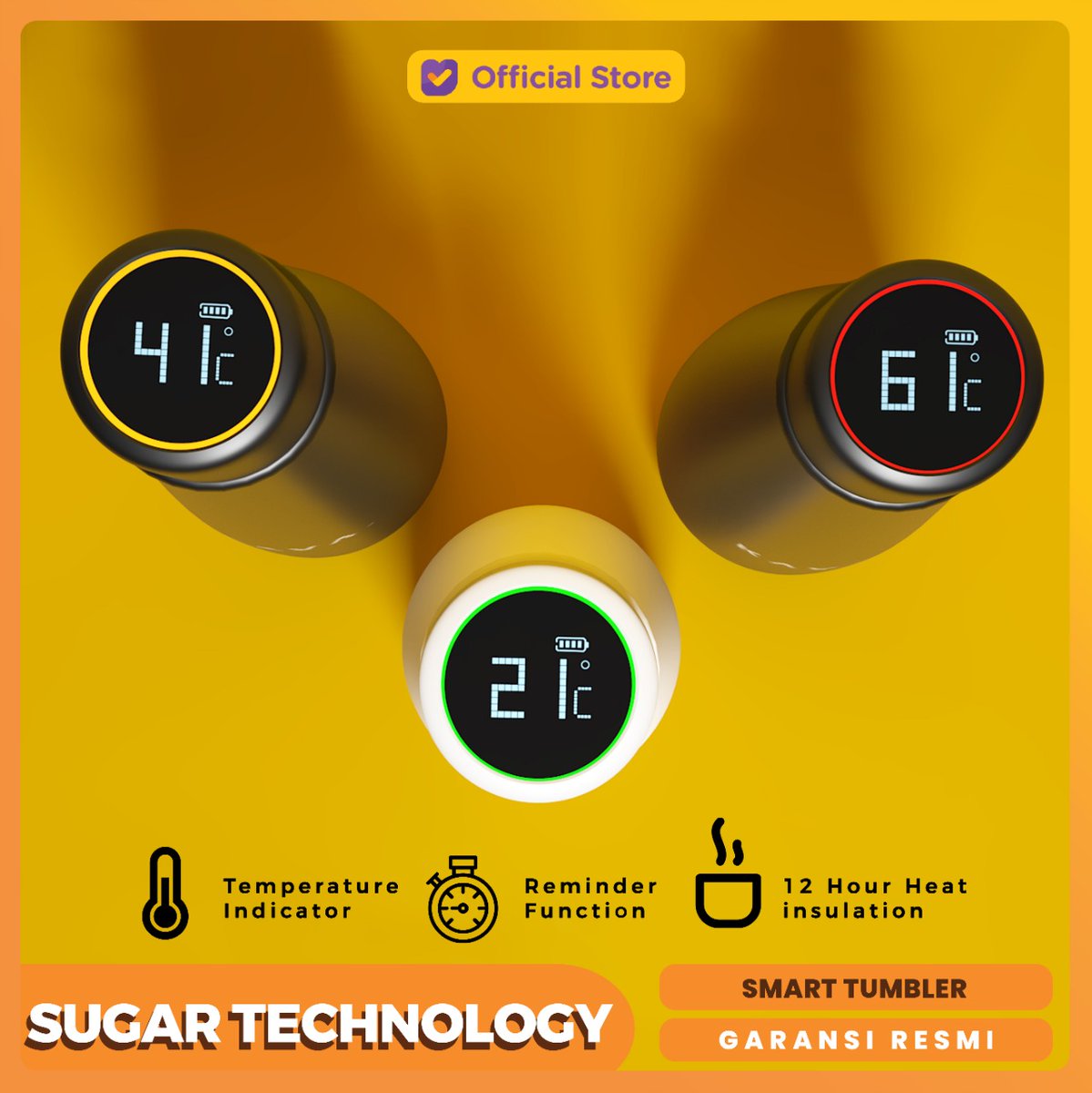 sugartechid's tweet photo. @detikcom @detikfinance Kava Smart Tumbler dengan LED Temperature Indicator juga sudah bisa dipesan di @tokopedia loooh guys 😁 https://t.co/bXiEc9HZ0n
