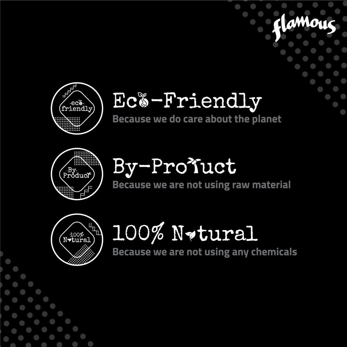 Flamous_BBQ's tweet photo. If you are looking for an eco-friendly fuel for your barbecue, then Flamous is the answer! 
We are not just producing ordinary briquettes; our barbecue briquettes are made of 100% natural by-product that are good to environment. https://t.co/HNJhIgk1AQ