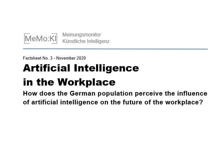 We have new data from our Opinion Monitor Artificial Intelligence . This time, we teamed up with  @denkfabrik_bmas to investigate perceptions of  #AI in the workplace in . Below, a short thread with the main insights.  #CAISmemoki