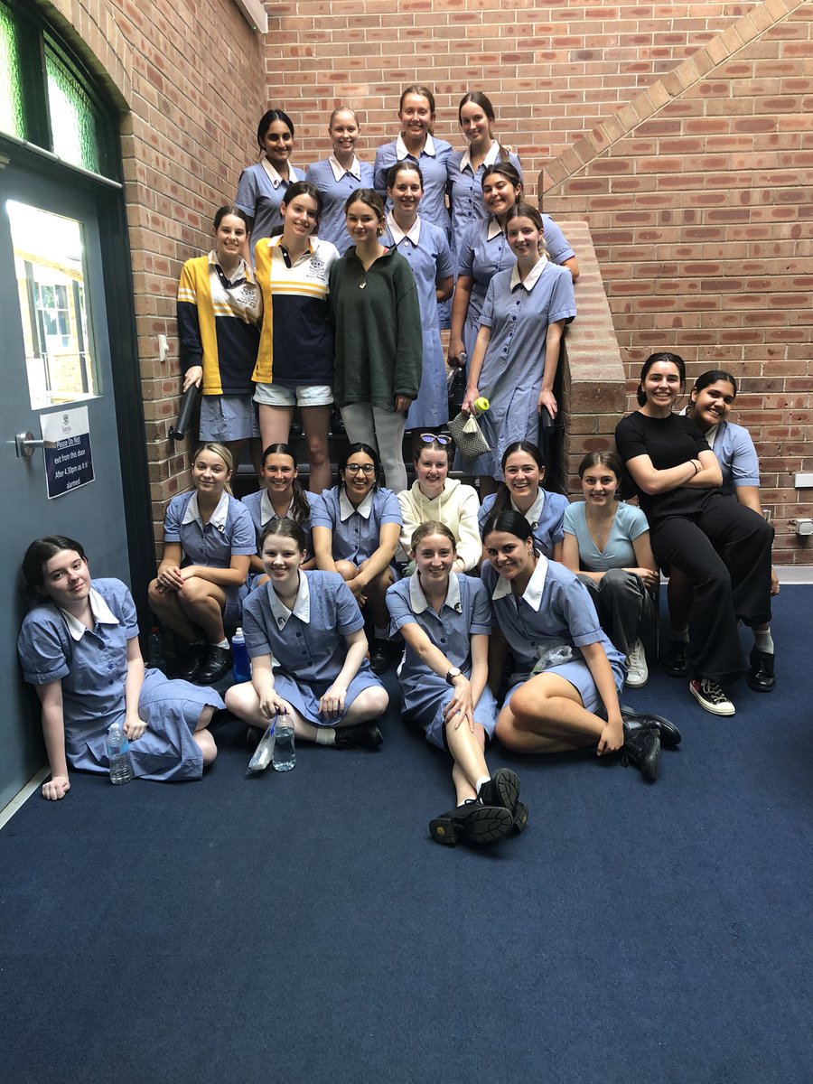 A round of applause for our Drama students. Here they are after their final HSC exam. Well done girls. Breathe and enjoy knowing you’ve given it your all.