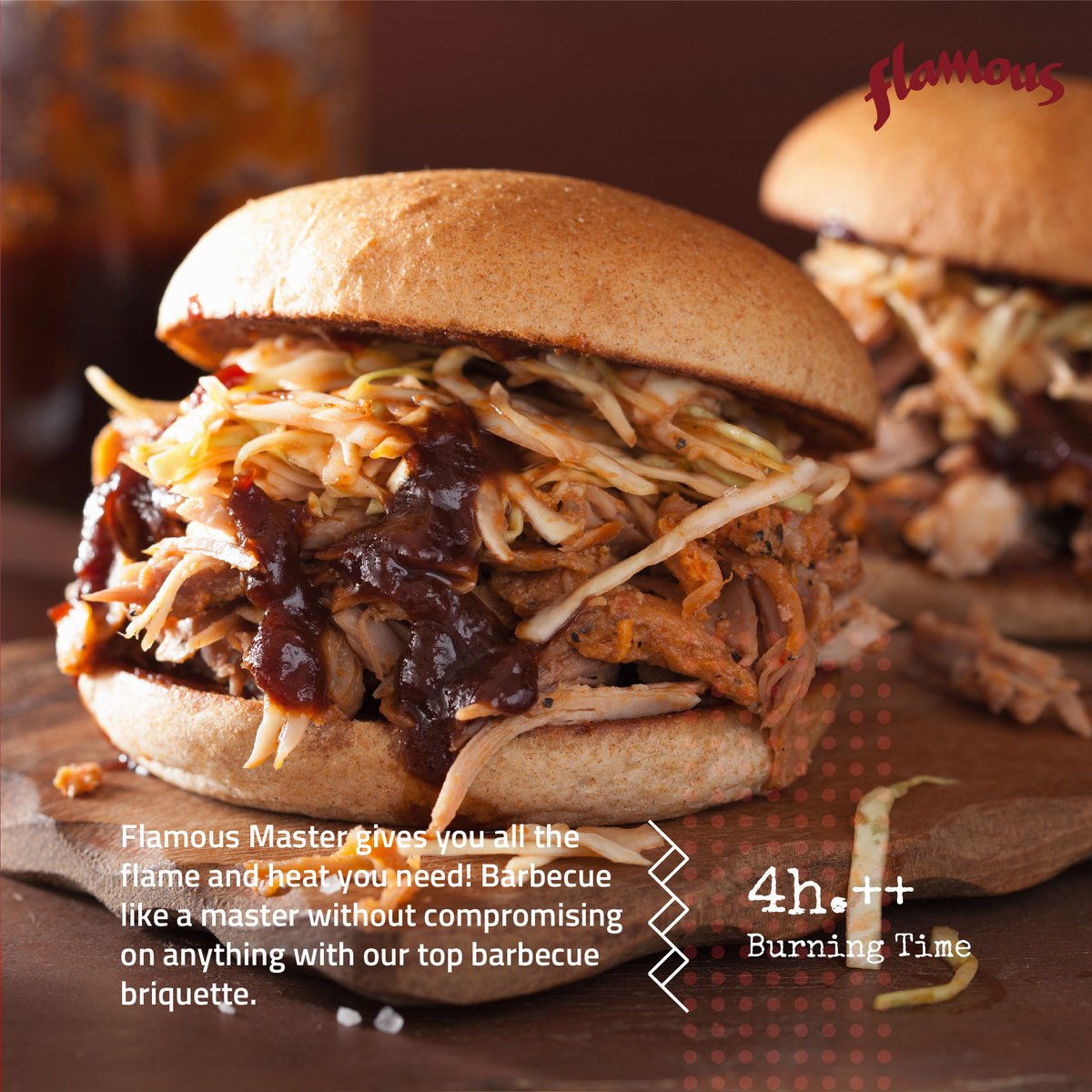 Flamous_BBQ's tweet photo. Let’s have a Rock n Roll with Flamous Master! 
Flamous Master supports you with high-quality byproduct barbecue briquettes that will bring you to the new style of grilling! 
Any food, any grilling style is heated up with Flamous Master! 

#Flamous #BBQMaster https://t.co/uG9btUeWMu