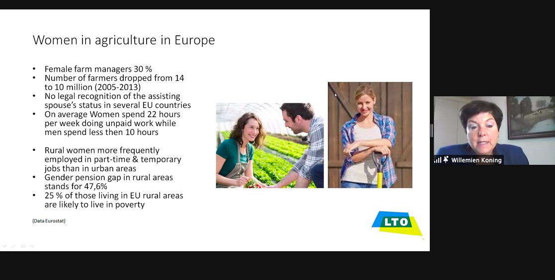 Koning: On average, women spend average of 22 hours on upaid work but men spend only less than 10 hours. Rural women also tend to work more frequently in part-time or temporary jobs. Gender pay gap still exists.