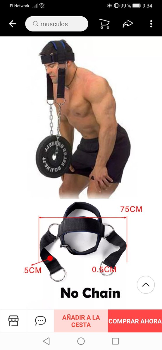 AndroidFrmChina's tweet image. Chavales hoy es 11.11 y en Aliexpress hay muchas ofertas, pero esta merece la pena.
Si estáis cansados de confinamientos, no lo dudéis, ya os podréis partir el cuello con estilo.
PD La cadena y la pesa no están incluida